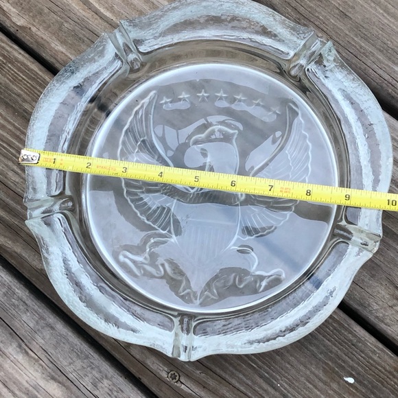 Indiana Glass Other Large Vtg Indiana Glass American Eagle Ashtray